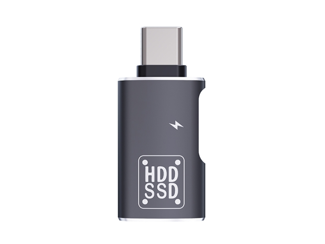 Adaptador Otg Halinuia Tipo-c Para Usb + Tipo-c, Suporte Carregamento E Transferência Dados