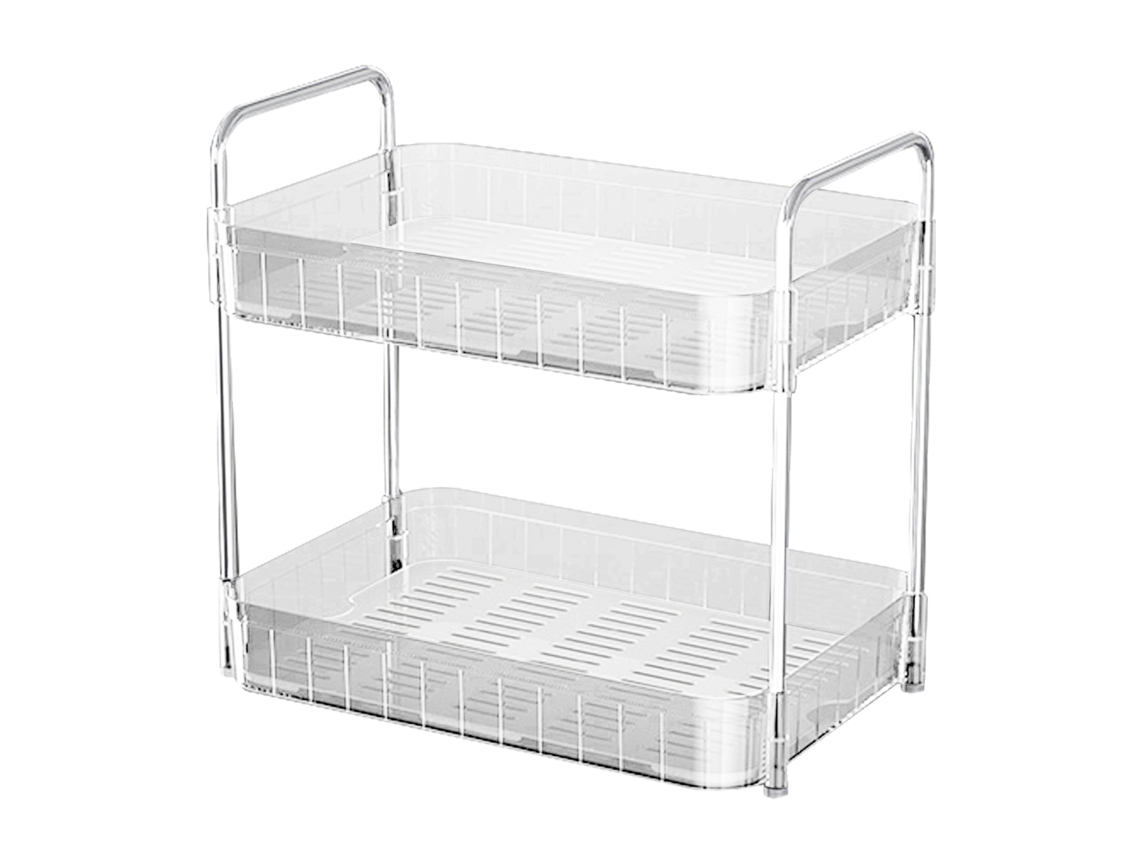 Rack Secador de Copo LAXISCREED 2 Camadas Branco LAXISCREED
