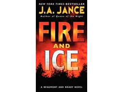 Livro Fire and Ice de J A Jance (Inglês)