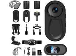 Mini Câmera Corporal 1080p, Câmera de Ação Vestível de 32gb, Tamanho de Polegar, Mãos Livres TAISHENGDA