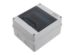 Caixa Elétrica Externa À Prova D'água Ip65 De 6 Vias Em Plástico (colorida)