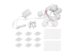 2026 lâmpada de Maquiagem com 10 Leds para Mesa de Vestir Espelho Vanity Luz Sem Furar Banheiro Branco