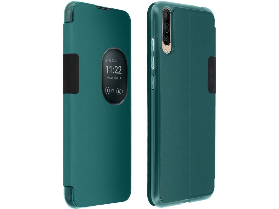 Capa Wiko View 4 Lite WIKO FOLIO-WIK-GN-V4L Verde