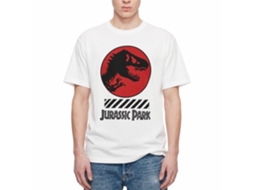 Jurassic Park T-rex Warning T-shirt Unisex Adults Size:xxxl