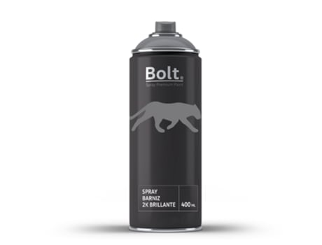 Spray BOLT SPRAY PREMIUM PAINT Premium Verniz 2K Brilhante Bolt (400 ml)