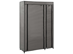 Conjunto 1 Folding Wardrobe, Folding Wardrobes Vidaxl Cinzeto Tecido (n/a)