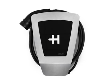 Carregador Plug&Charge Tipo Wallbox HEIDELBERG 16A Monofásico 3 7 Kw / Trifásico 11 Kw com Cabo Tipo 2 5M