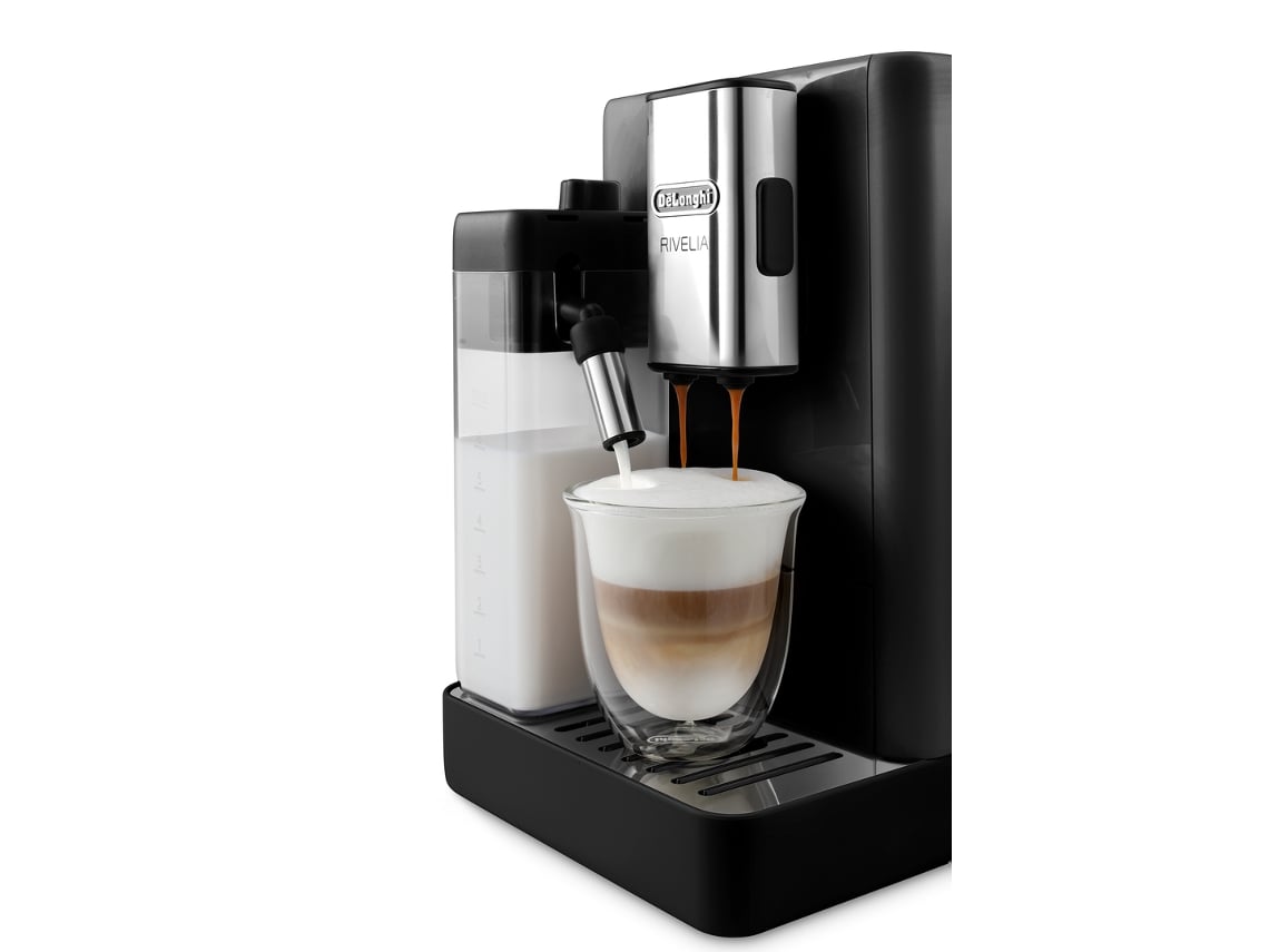 Máquina de Café Automática DELONGHI Rivelia EXAM440.55.B (19 bar - 13  Níveis de moagem)