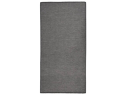 Vidaxl Tapete De Tecido Plano Para Exterior 100x200 Cm Cinzento