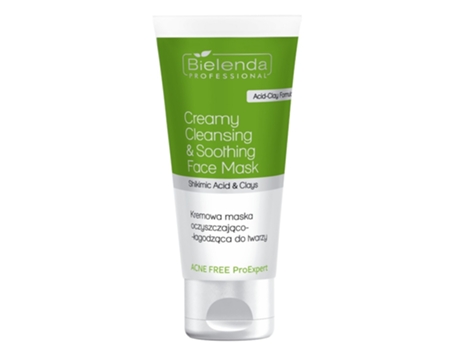Bielenda Proexpert Acne Free Clarifying Soothing Face Cream Mask, 150ml Bielenda Professional