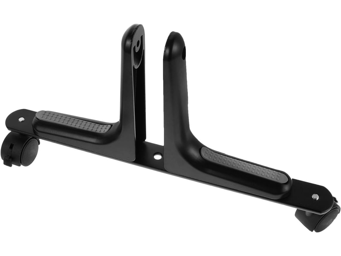 Suporte Autoportante Para Divisória Com Rodas, Plástico Preto