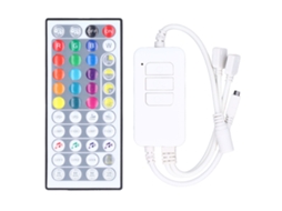 Controlador De Luz Led Rgb Com 44 Teclas, 3 Botões, Função De Temporização E Wifi, Dc5v-24v