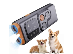 Novo Pet Dog Repeller Dispositivo Ultrassônico De Treinamento De Cães Recarregável Anti Dog Bark Stop-barking Dispositivo De Dissuasão Com Lanter