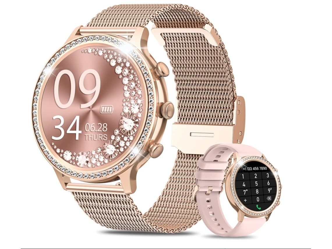 Smartwatch Sw/221115/r24 (android E Ios - Ouro Rosa)