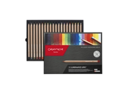 Lápis CARAN D'ACHE Luminance 6910 Caixa Cartão 20 Cores