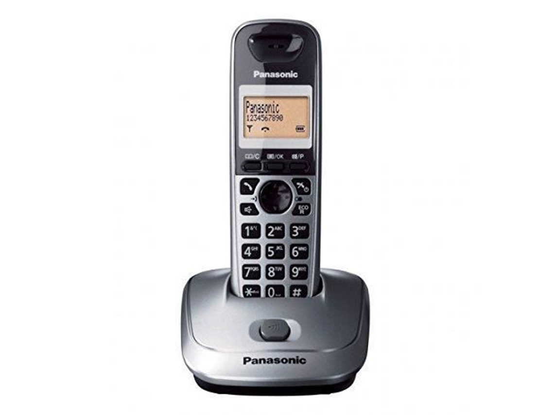 Panasonic Kx Tg2511fxm Botões Retroiluminados, Preto, Identificador De Chamadas, Conexão Sem Fio, Capacidade De Lista Telefônica Brilvibera