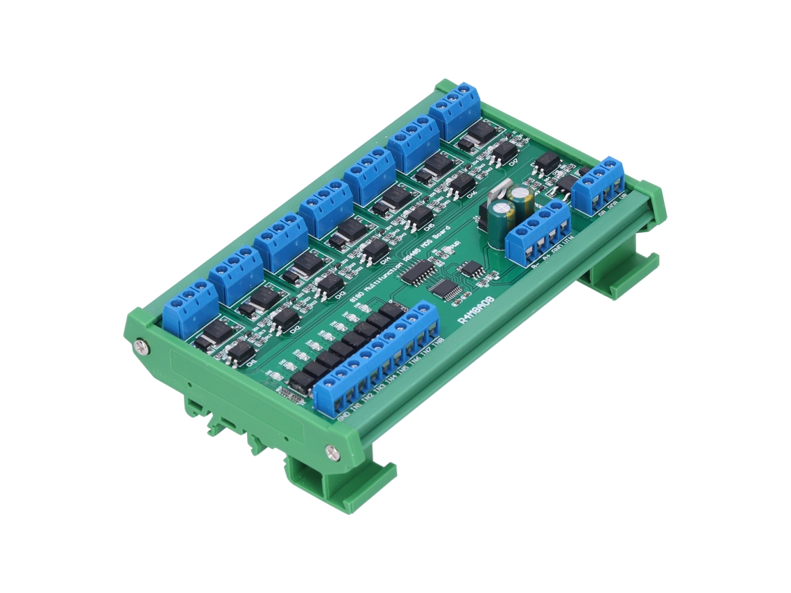 Laxiscreed Módulo Mosfet Multifuncional Com Comunicação Rs485 Para Automação E Controle Industrial