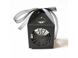 50 Unidades De Caixa De Doces De Papel Para Decorações De Halloween Allinless