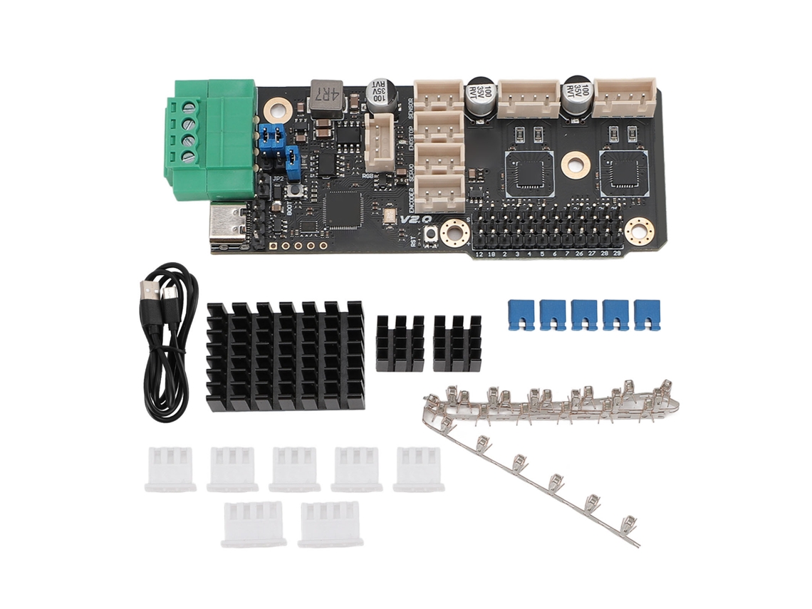 Placa-mãe De Impressora 3d Erb V2.0 Tmc2209 Canbus Usb C Para Voro Ercf V2.0
