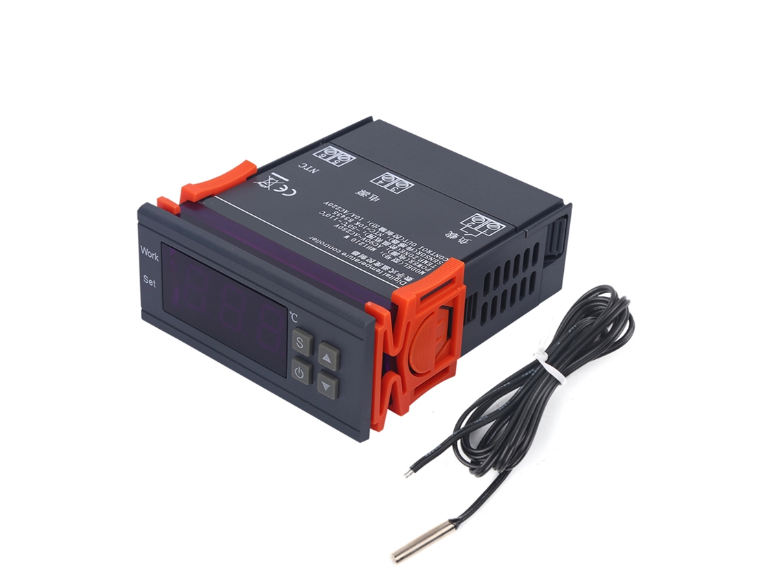 Aetheria mini Controlador de Temperatura Digital 220v 10a com Tela Lcd para Geladeiras e Granjas
