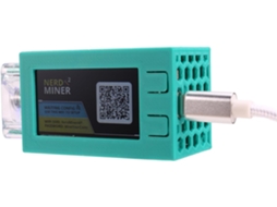Mini Minerador Nerdminer V2 Pro 78kh/s com Ventoinha para Mineração Solo de Btc SFUSHOS