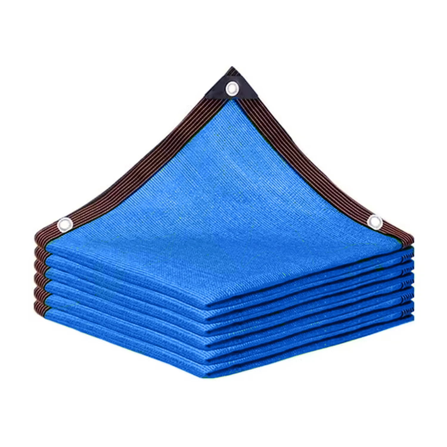 Tela de Sombreamento, Bloqueio de 90% Dos Raios Uv, com Perfurações, Adequada para Pérgolas, Estufas, Jardins e Terraços. MDUG (azul, 3x4m)