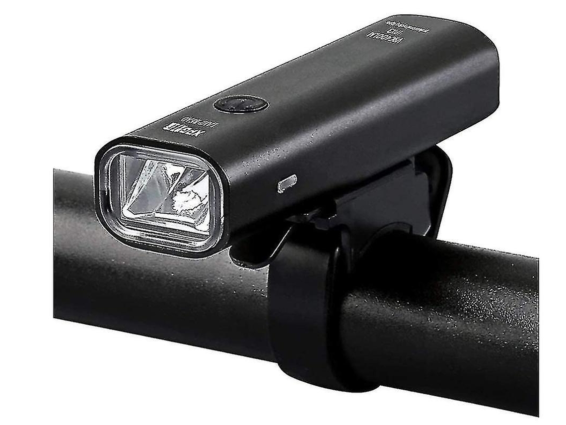 Conjunto Luz Bicicleta Frontal Usb Recarregavel Mtb/estrada Preto Yizhood