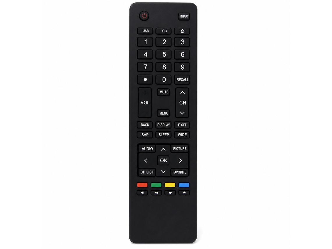 Comando À Distância Para Tv Compatível Com Haier Htr-a18m