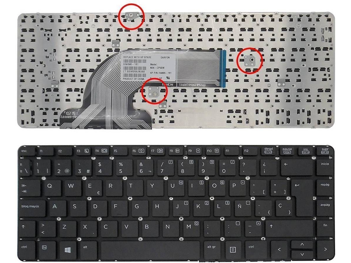 Teclado para HP Probook 430. 440. 445. 639396-161
