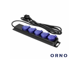 Extensão Elétrica 5x Schuko 2p+e 5m Ip44 Orno