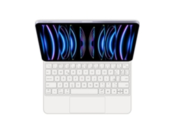 Lurelia Teclado Para Tablet Ipad Air 11 2024/ipad Pro 11/air 4/5 10.9, Branco, Português