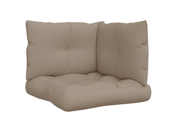 Pallet Cushion, Pallet Cushions Vidaxl Cinzento-acastanhado Poliéster (n/a)
