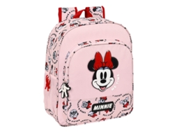Mochila Escolar MINNIE MOUSE Me Time Cor de Rosa 32 x 38 x 12 cm