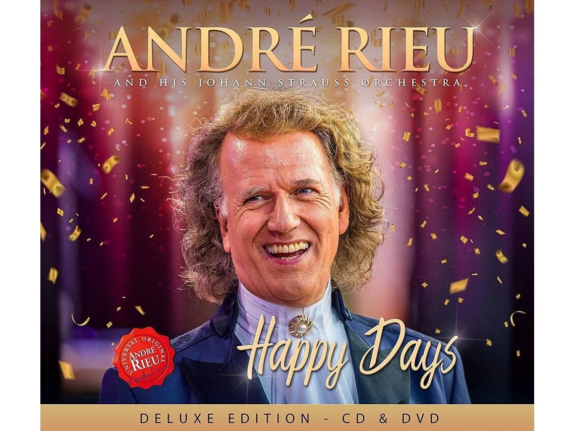 CD + DVD André Rieu - Happy Days - Deluxe (2 CDs - Edição)