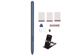 2026zentro-caneta Estilo Para Galaxy Tab S7 S7+plus Com 10 Pontes Substituíveis 4096 Níveis Sensibilidade Pressão Estilo Magnético Azul