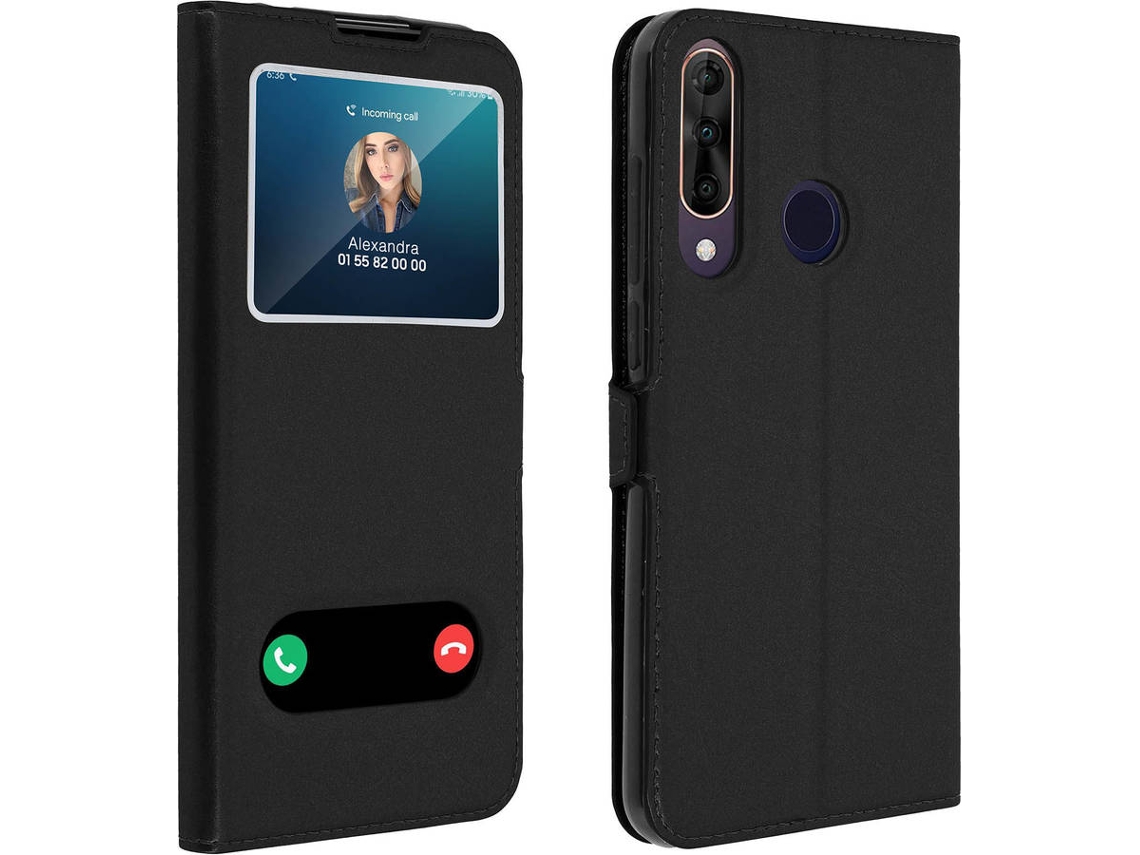Capa Wiko View 3 Pro AVIZAR Window Preto