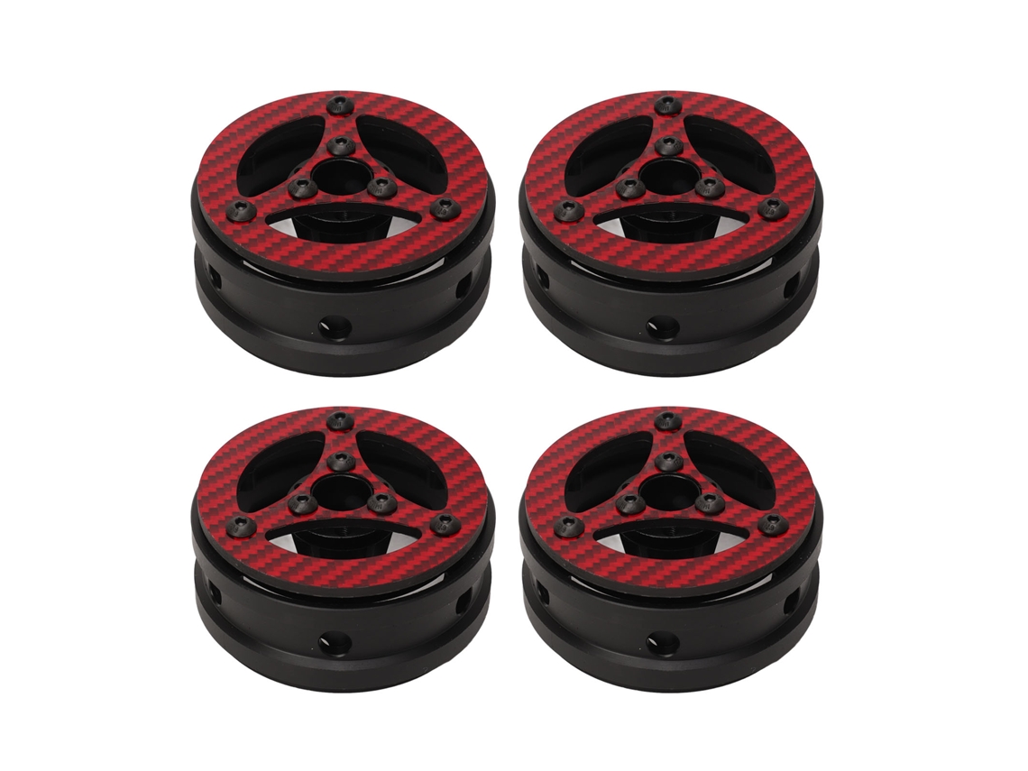 4pcs Aros De Rádio Controle 1,9 Polegadas Fibra De Carbono Leve Reposição