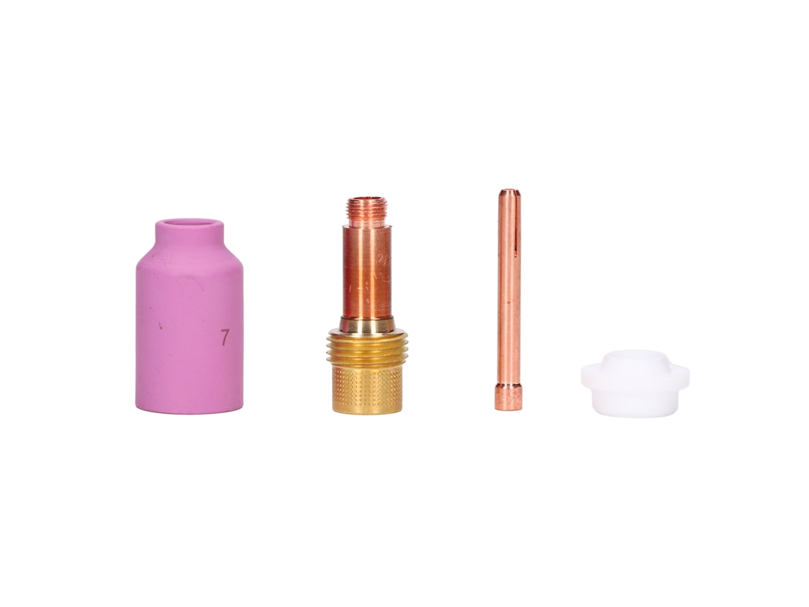 Kit De Peças De Soldagem Tig: Bico Cerâmico, Eletrodos, Conectores E Acessórios Para Wp17 18 26