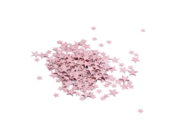 Laxiscreed Paete De Aço Inoxidável 10mm Com Glitter Estrelas Para Festas E Casamentos Dourado Rosé