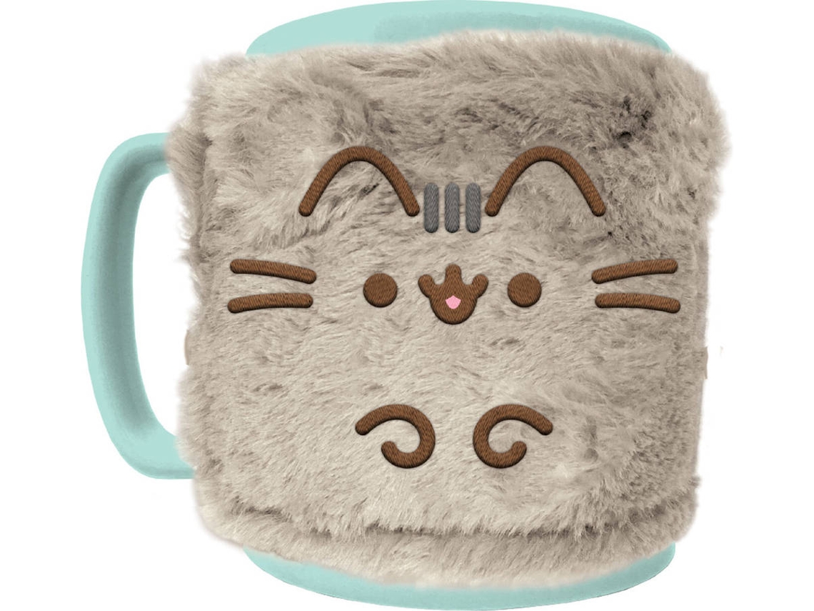Caneca Felpuda PYRAMID Pusheen - Ted Bear Cover (Capa Removível - 440 ml)