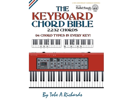 Livro The Keyboard Chord Bible 2,232 Chords De Tobe A Richards (inglês)