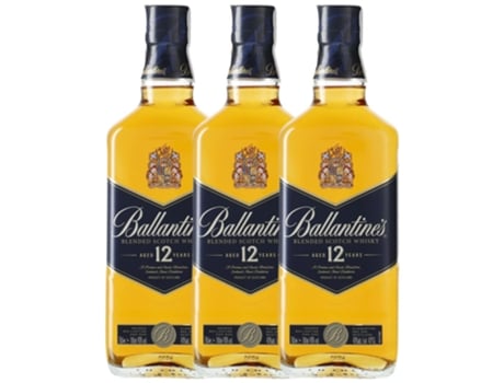 Whisky BALLANTINE'S Blended Ballantine's Blue Reserva 12 Anos (0.7 L - 3 unidades)