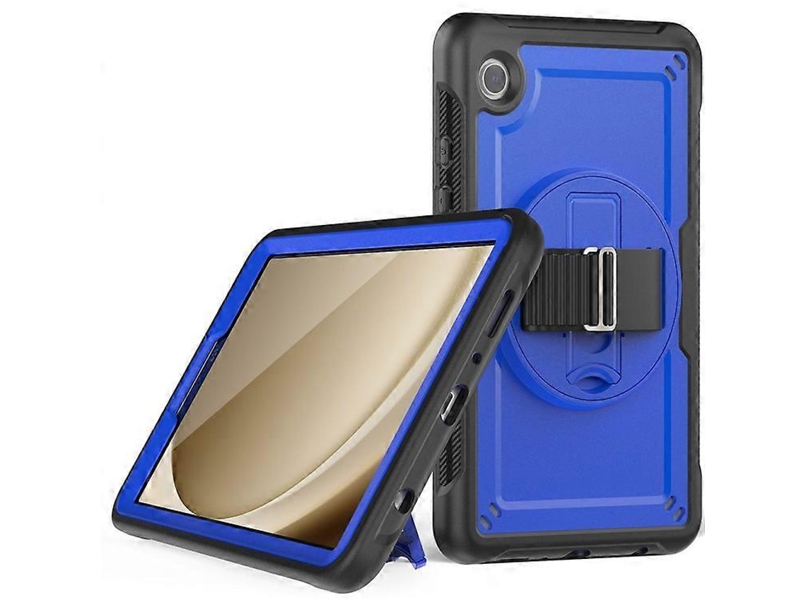 Capa Protetora Com Suporte E Alça De Mão Compatível Com Samsung Galaxy Tab A9 (sm-x110 / Sm-x115).