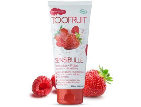 Toofruit Gel banho morango e framboesa