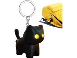 Luminária De Bolsa, Ajustável, Formato Gato Fofo, Preta, Bolsa Fofa,
