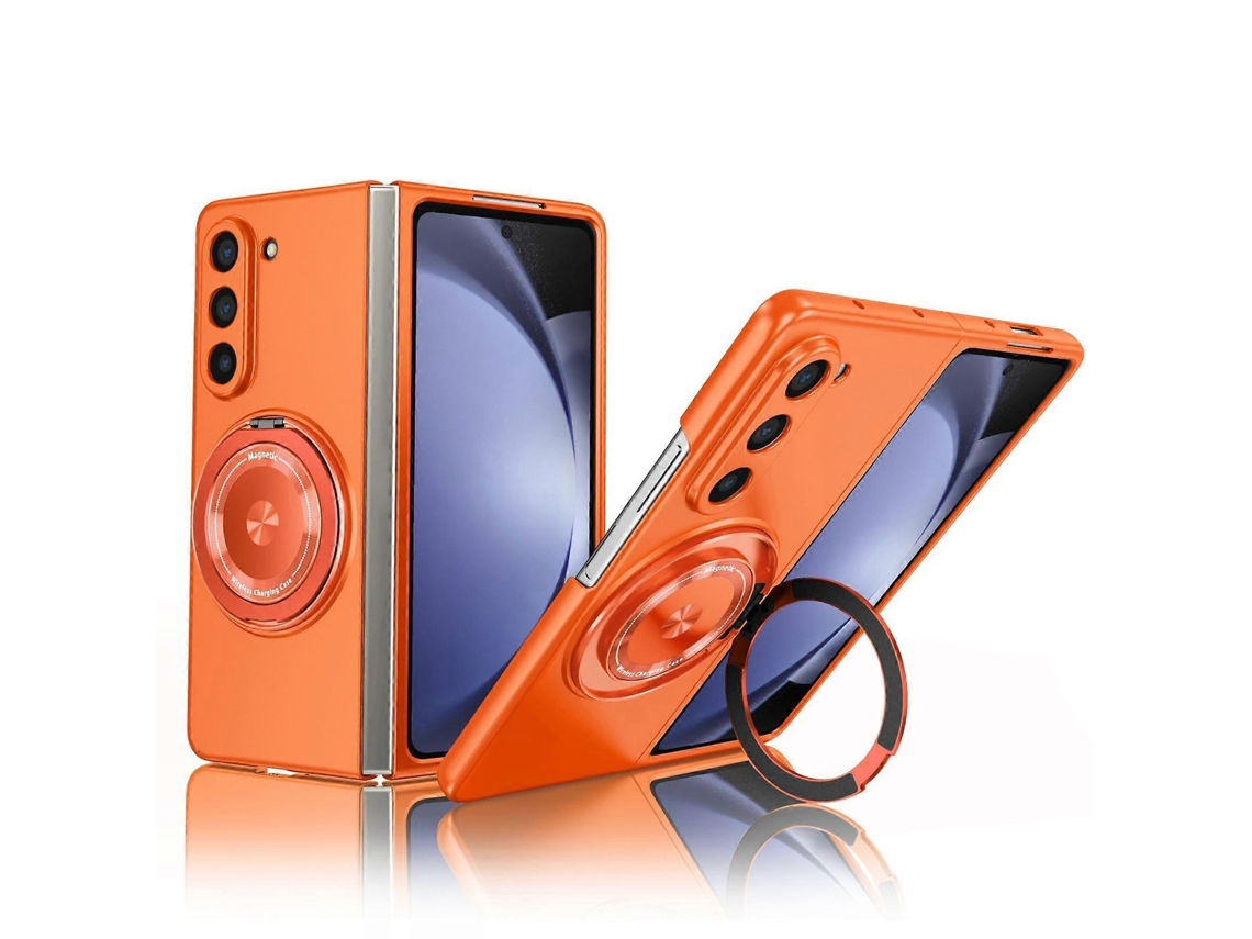 Capa Para Celular Kalebol Magsafe Com Suporte Giratório Para Samsung Galaxy Z Fold7