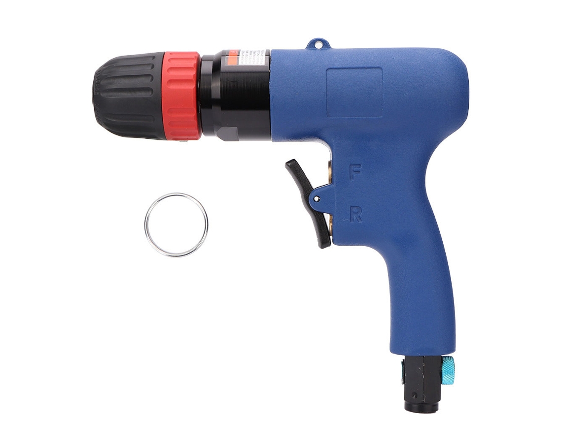 Taladro Neumático Reversible Kp-550 3/8 Tipo Pistola 1400rpm (mandril Plástico) Herramienta De Perforación Neumática