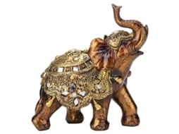 Elefante Adorno Resina Estilo Europeu