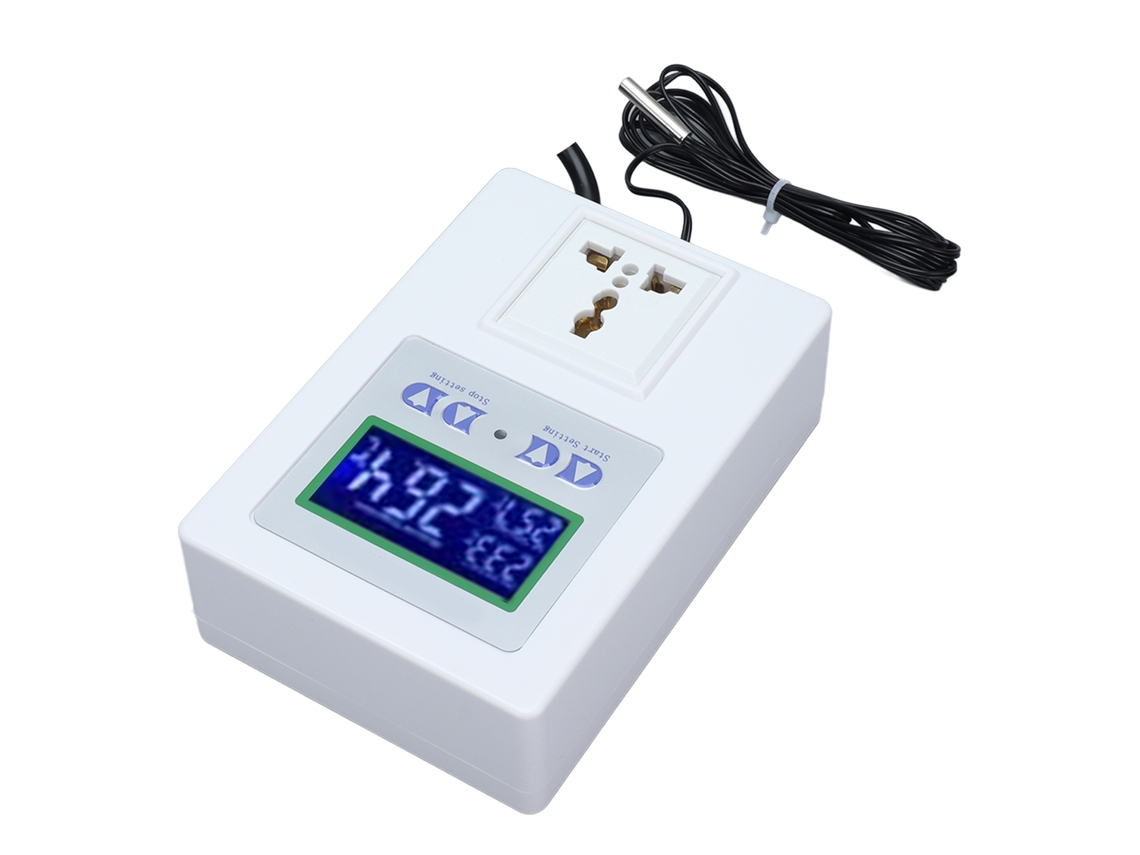 Laxiscreed Controlador De Temperatura Pré-wire Com Display Led Digital E Ajuste De Sensor
