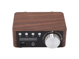 Amplificador De Áudio Digital Compacto Com Leitor De Cartão De Memória, Estéreo Hi-fi, Usb, Bluetooth 5.0, 50 W X 2.